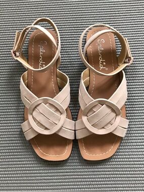 Splendid Ankle-Strap Suede Sandals